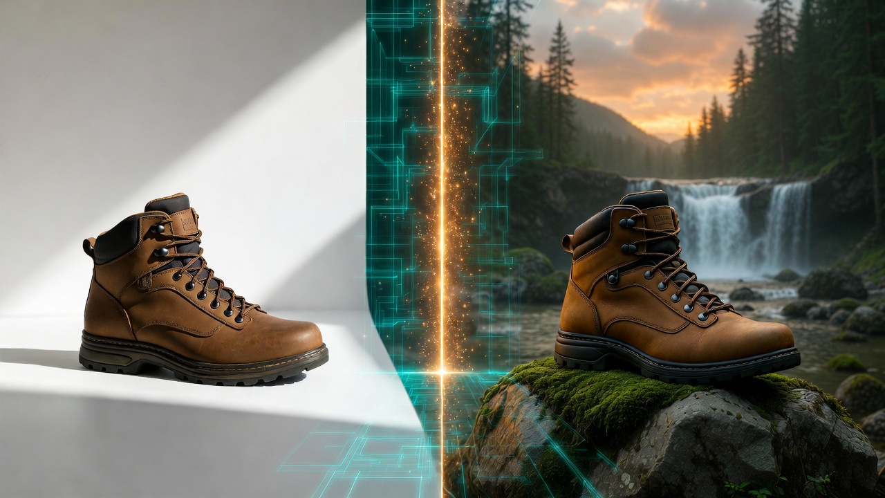 KI-Produktfotos Visualisierung